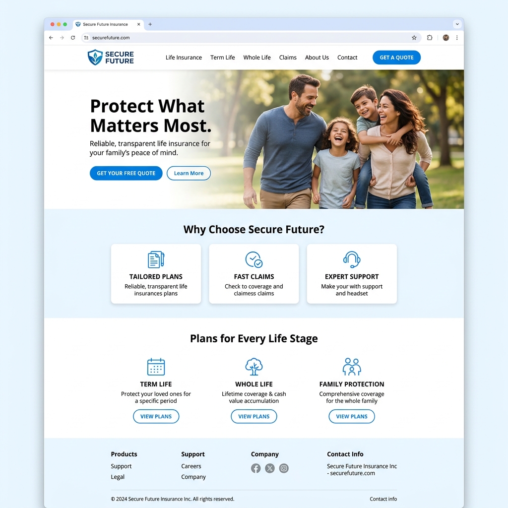 Trust-Driven Life Insurance Hub